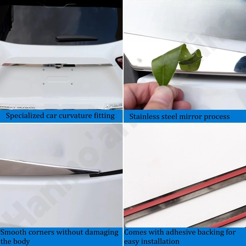 

Декоративная накладка на задний бампер/крышку багажника с блестками для Chevrolet Blazer 2020