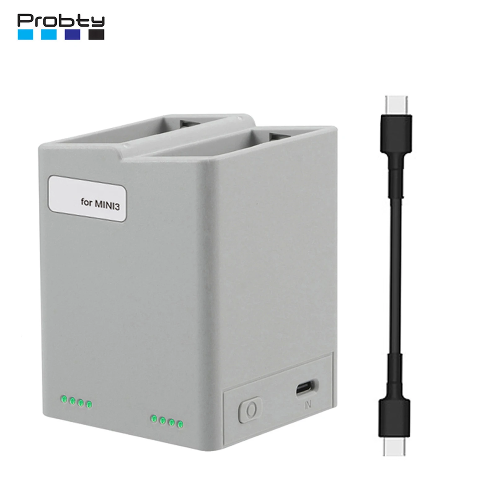 For DJI Mini 3Pro/4Pro Battery Two Way Charging Hub Drone Battery Charger for Mini 3/3Pro/4Pro Series Drone Accessories