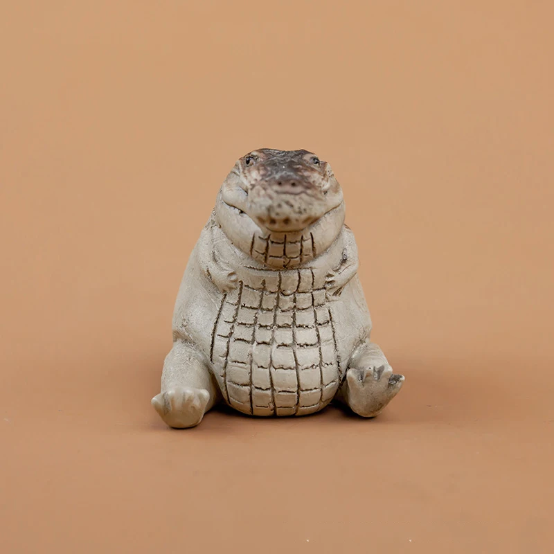 

Boutique Purple Sand Tea Petting Little Crocodile Tea Pet Ornaments, Handmade Tea Ceremony Tea Play, Financial TeaTable Gift