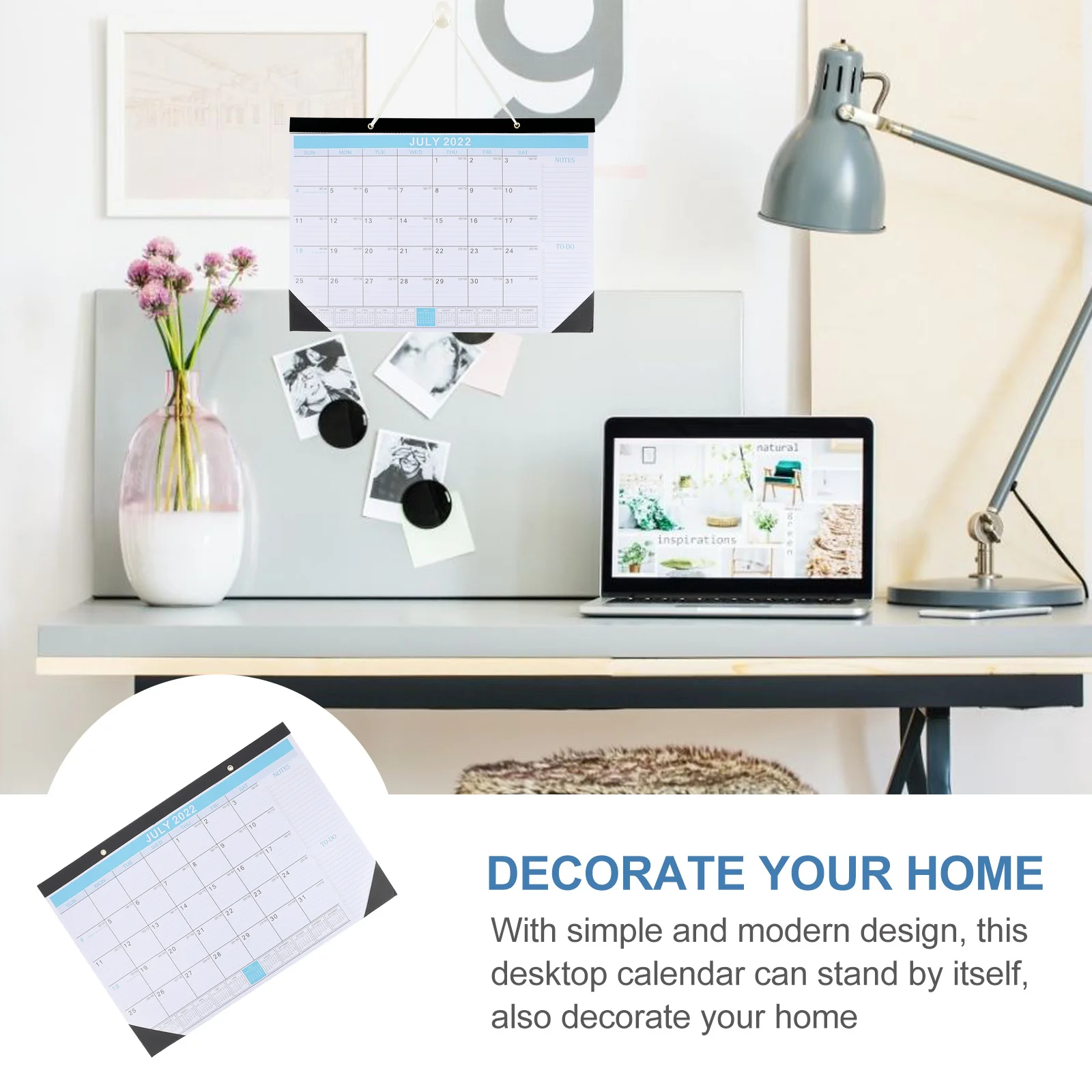 

2022 Wall Hanging Calendar Schedule Note Planner Indoor Household Monthly Plan Organizer Practical Paper