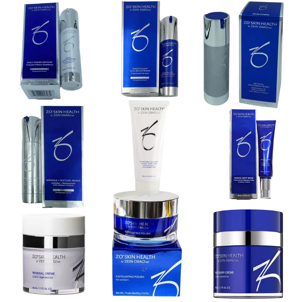 Zo-crema exfoliante para la salud de la piel, limpieza profunda, ilumina la piel, poder diario, exfoliación suave, defensa, suero de Retinol, crema exfoliante