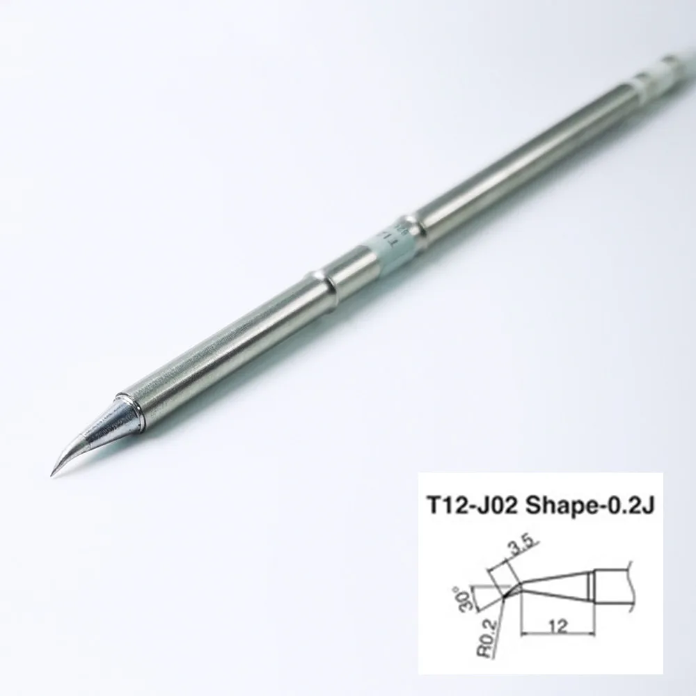 YOULORT T12-J02 B2 B K KU KL D08 IL KF T12 سبيكة لحام نصائح لحام رؤوس إلكترونية لمقبض FX907/9501/951 /952/942/828