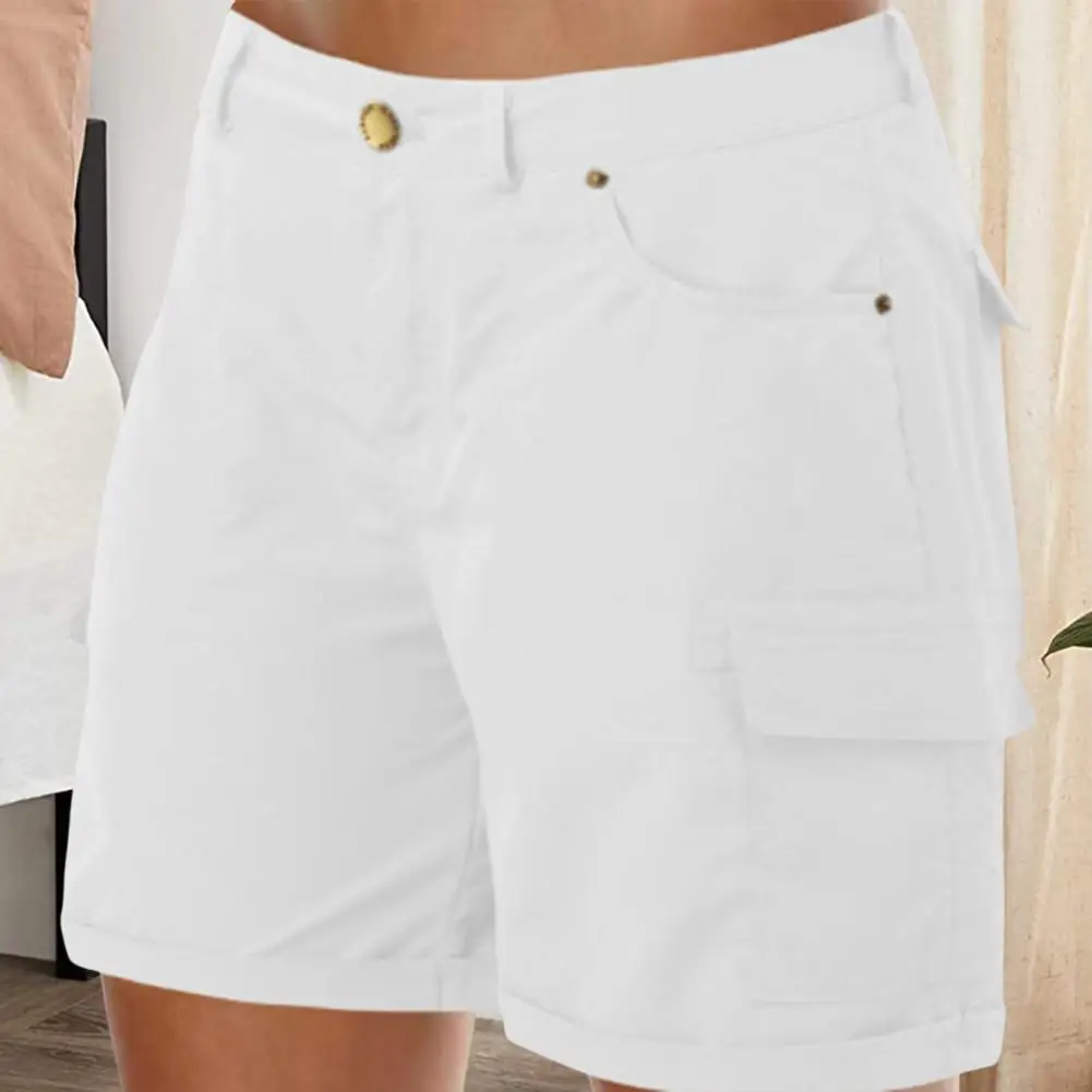 Women Cargo Shorts Stylish Women's Cargo Shorts for Summer Adventures High Waisted Trendy Outdoor Outfits with for Travel