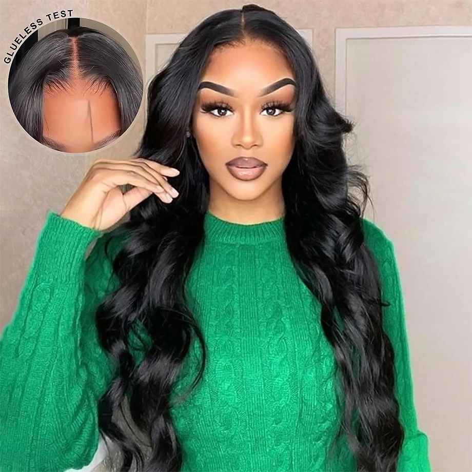 

Glueless Body Wave 9x6 7x5 4x6 5x5 Pre Cut Lace Closure Human Hair Wigs for Black Women Transparent Lace Wig Ready to Wear