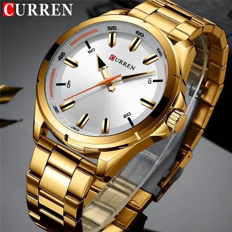 

CURREN Men Watch M8320 Luxury Waterproof Military Army Male Clock Sport Stainless Steel Wristwatch relogio masculino 8320