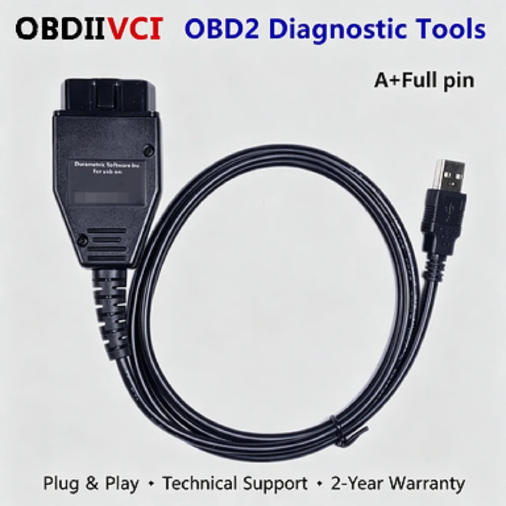 

Gen2 Porsche OBD2 Diagnostic Cable USB Interface for Durametric High Speed Code Scanner