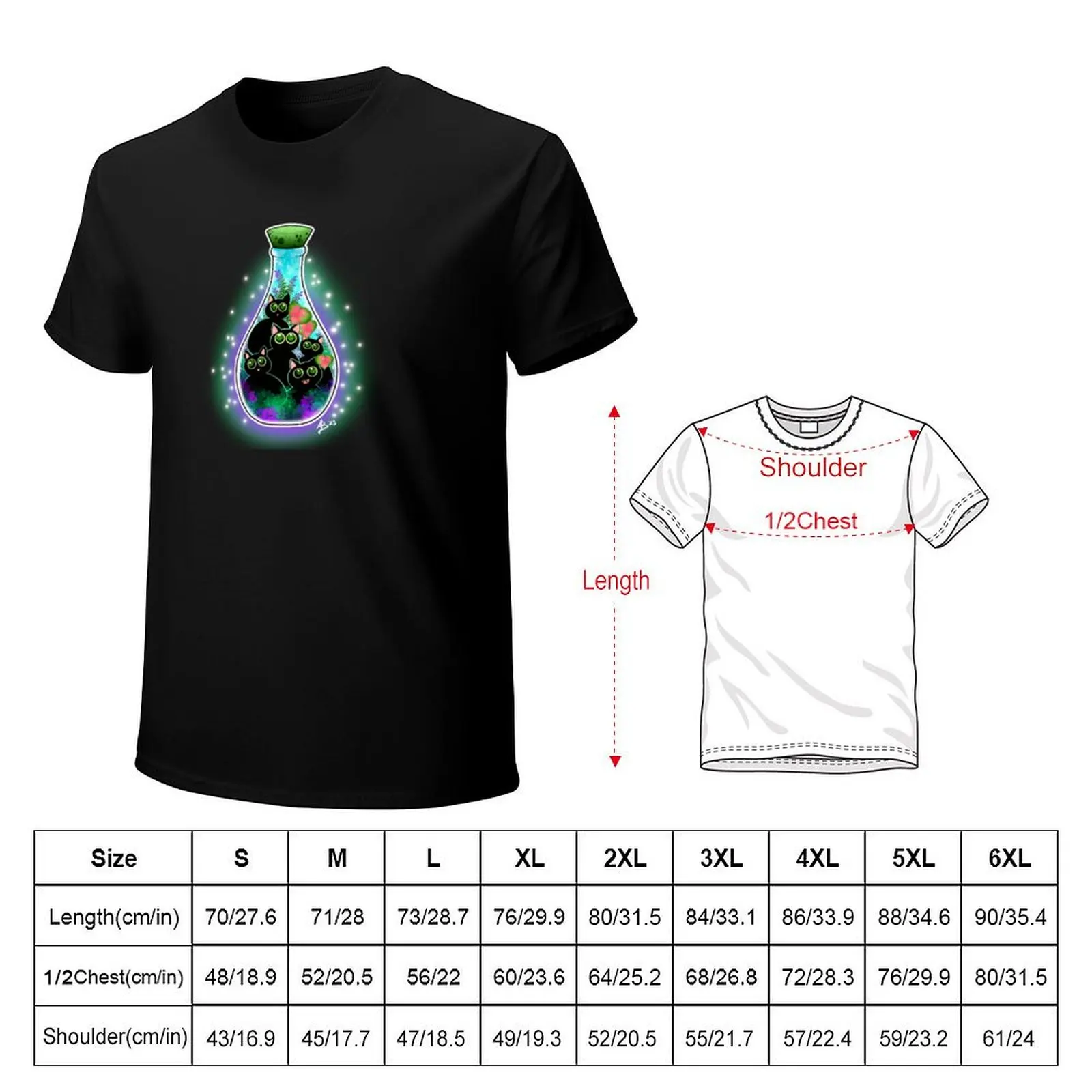 Kitty Potion #9 T-Shirt man t shirt designer T-Shirt