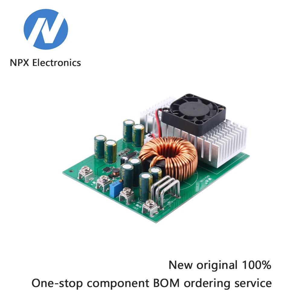 

High-power 1000W voltage reduction power module for adjustable output angle grinder voltage regulator, from 25V - 90V to 2.5V -