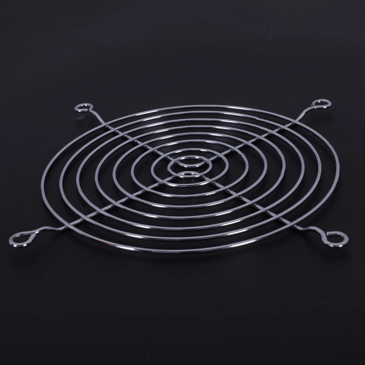 2 × شواية حماية للأصابع من الأسلاك المعدنية لمروحة حقيبة الكمبيوتر مقاس 120 × 120 مم