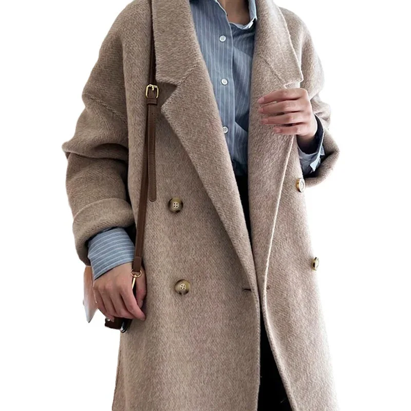 6 Colors Women Coat Casual Long Length Jacket Super Quality Great Quality Size  Free Shipping