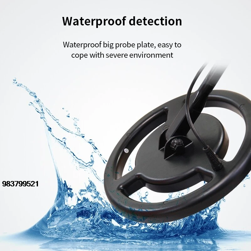 ราคาดีใหม่เซ็นเซอร์เครื่องทดสอบโลหะมืออาชีพกระเพาะอาหารวัวเครื่องตรวจจับโลหะแบบชาร์จไฟได้น้ําหนักเบาความไวสูงทอง