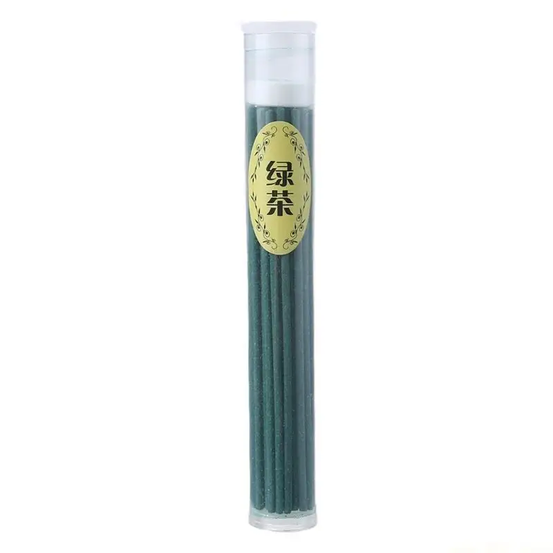 QX2E 50pcs Sticks Incense for Burner Fragrance Spices Natural Aroma Air Freshener 7 Flavors