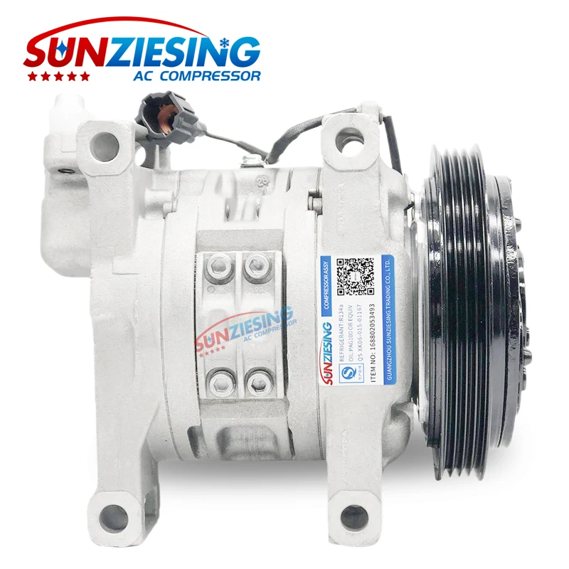 For nissan sunny B14 Sentra GSX DKV11G 12V 4pk 138mm 92600-7J100 Car Accessories Auto Parts Factory Ac Compressor