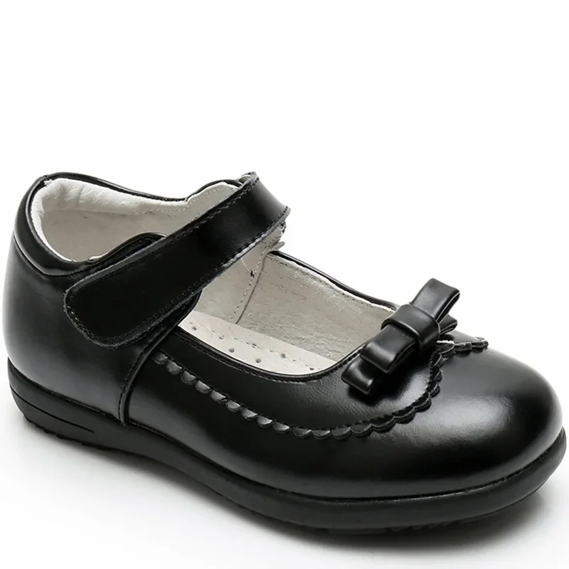 

School Shoes Princess Shoes Kids Girls Soft Soled Leather Shoes Children Student Girls Show Shoes Party Shoes
