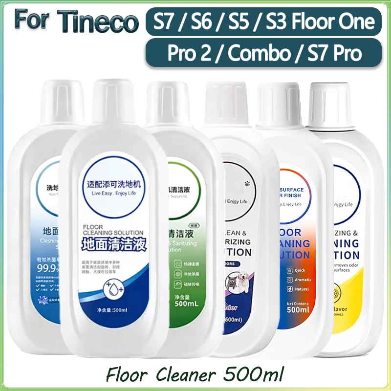 Płyn czyszczący do robotów sprzątających Tineco FLOOR ONE S3/ S5/Pro2/Combo/S7Pro, wszystkie modele, zapach, 500ml