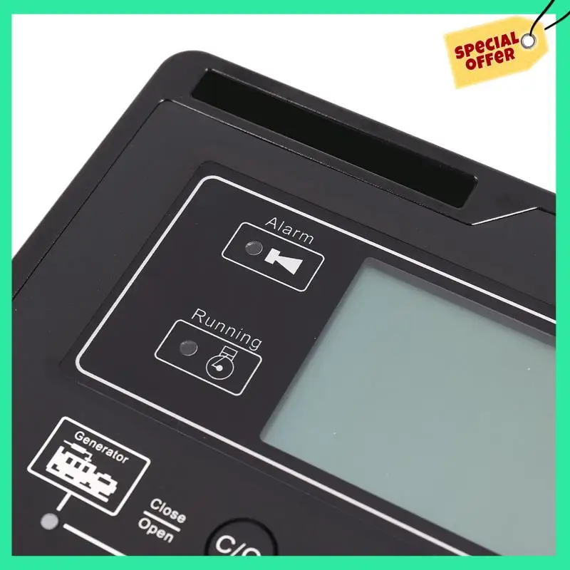 

-A14E 6120U AMF Generator Set Controller LCD Automatic Start Genset Ats Control Box Terminal Charge Panel Alternator Part 6120