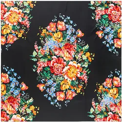 2024 New Brand Shawl 100% Twill Silk Scarf Floral 130cm Square Scarves Print Kerchief Bandana Woman Headband Hijab Scarves Wraps