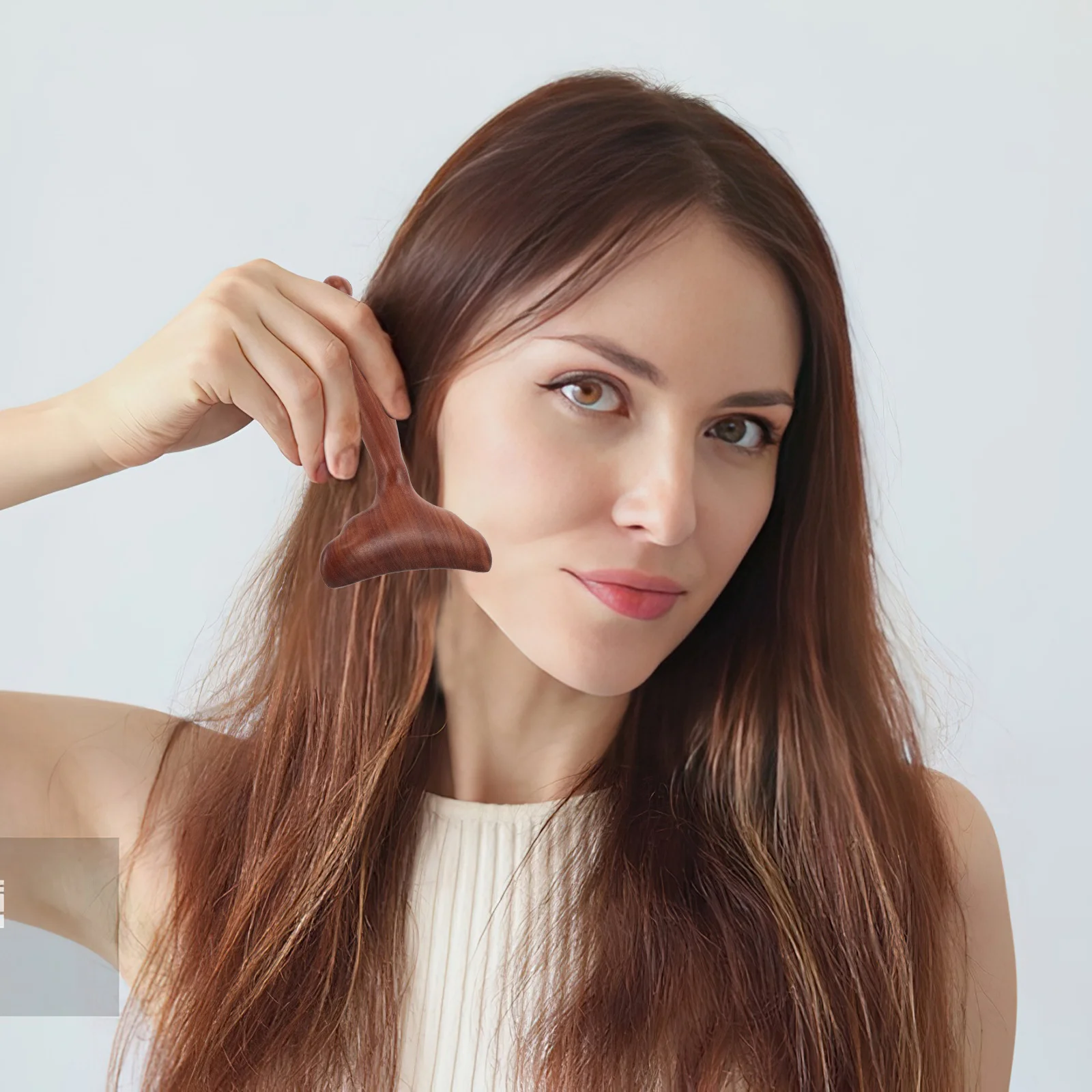 2 قطعة أدوات تدليك الوجه Guasha من الخشب الصلب على شكل مروحة لوحات كشط للوجه والرقبة للاسترخاء مدلك العناية بالبشرة المحمول