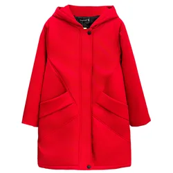 Parkas com capuz médio longo simples para mulheres, acolchoado grosso, casaco acolchoado, quente, monocromático, plus size, 100kg, 2007, inverno