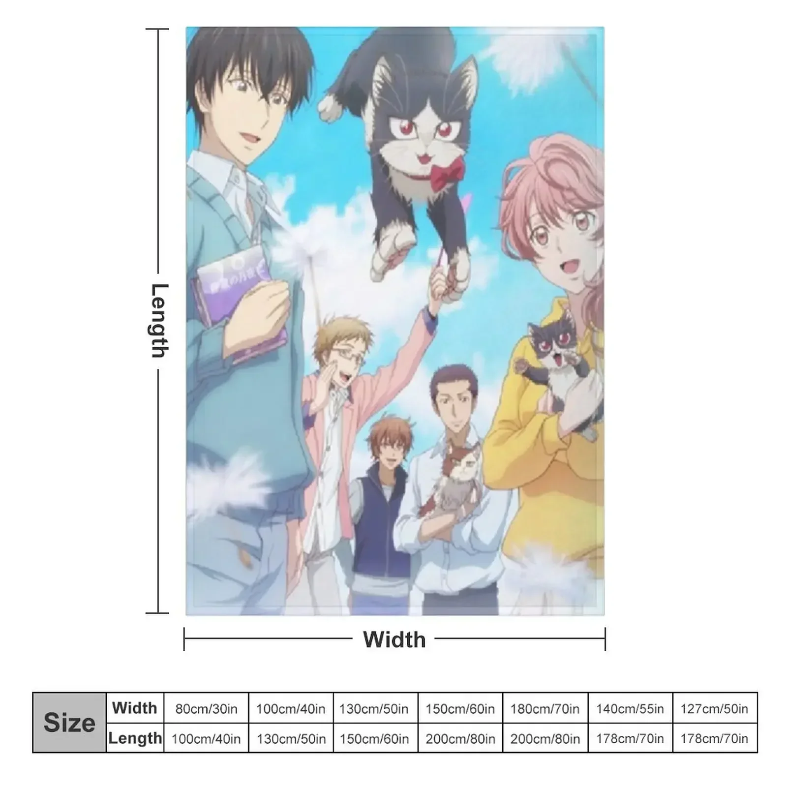 My Roommate Is a Cat Throw Blanket couch cozy soft plush fuzzy picnic outdoor blanket