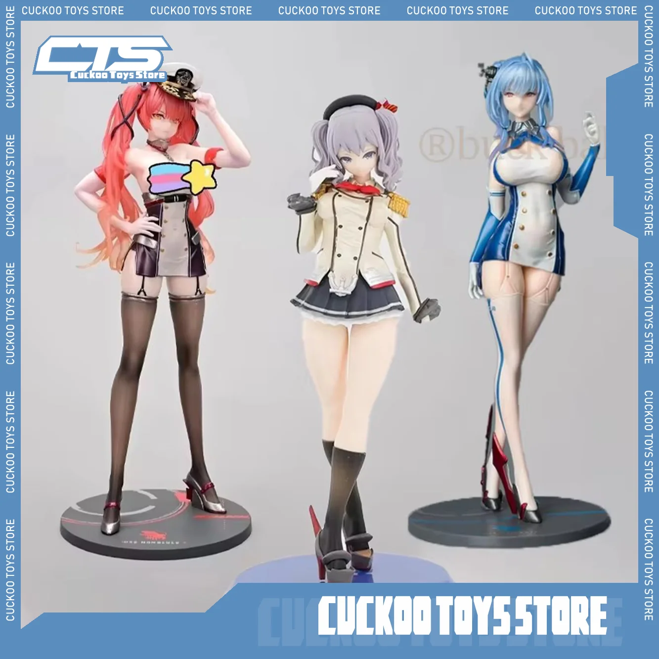 OKE TAI-Collection de figurines d'anime en PVC pour filles, Kan Colle Kashima Hibiki Azur Lane, statue de jeu, cadeaux de jouets