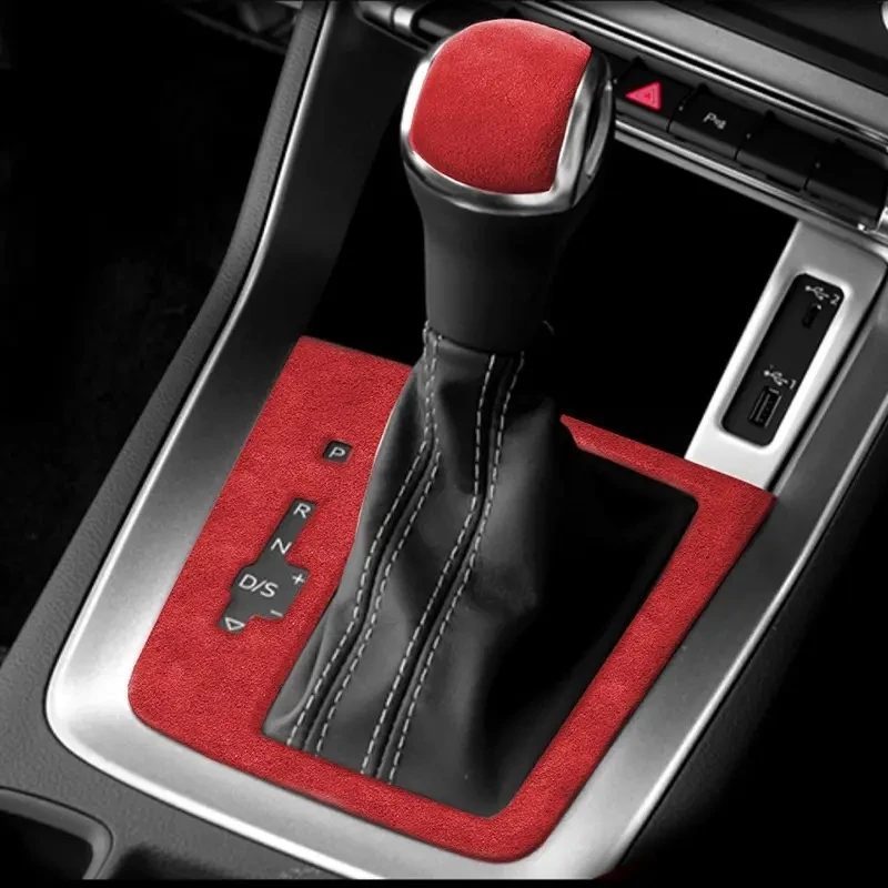 

TOP Suede Central Console Interior Protection Cover Fit for Audi Q3 2023 2022 2021 2020 2019