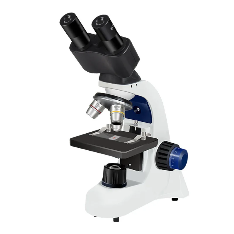 Binocular Biological Microscope Professional Microscope 40-1600X High Power Electron Microscope