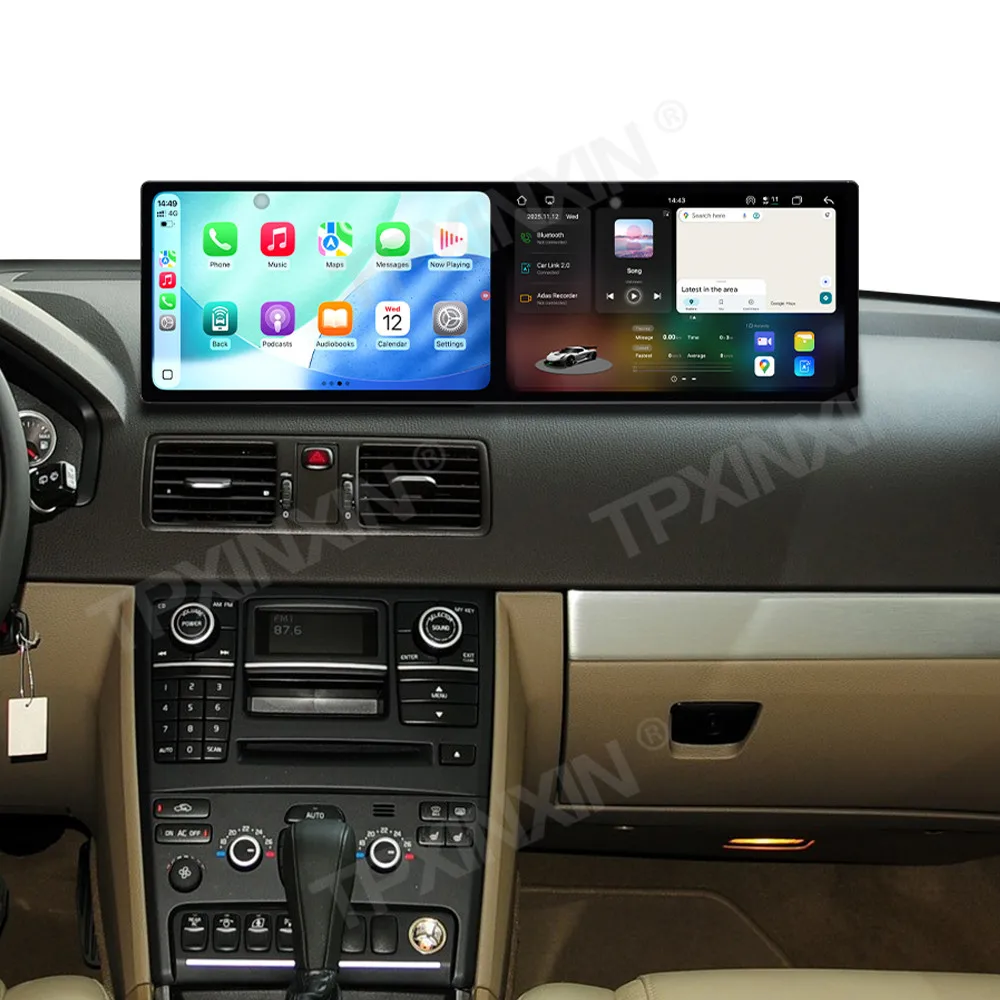 

10,1-дюймовый автомобильный радиоприемник для Volvo XC90 2002-2014 с Android Auto, GPS-навигацией, мультимедиа, видео и стереосистемой