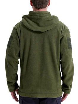 Men's Hunting Fleece Jacket Hiking Hunting Outdoor Fleece Tactical Jacket Winter Warm Full Zip Military Hoodies Multi-Pockets 4 Men's Hunting Fleece Jacket Hiking Hunting Outdoor Fleece Tactical Jacket Winter Warm Full Zip Military Hoodies Multi-Pockets 4