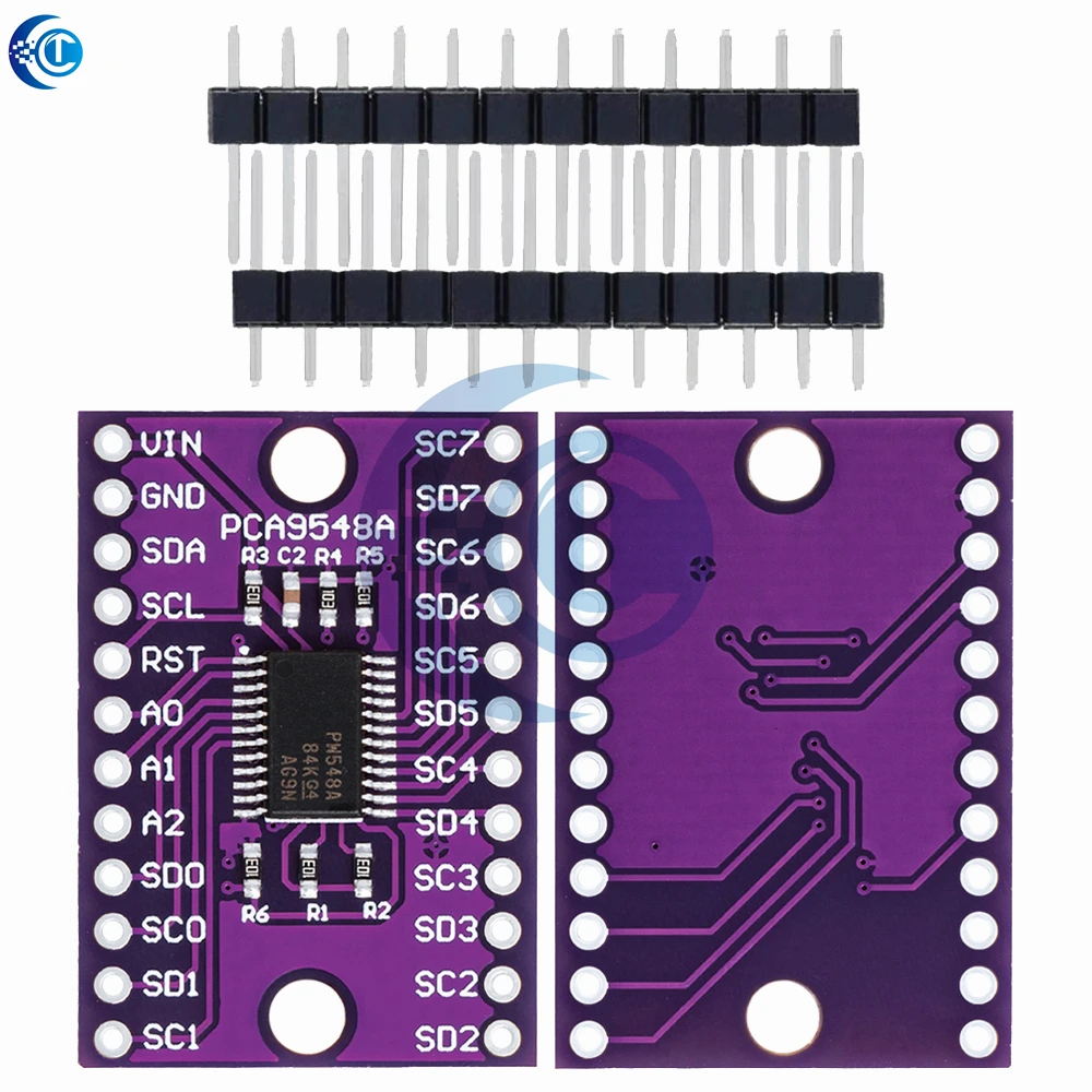 TCA9548 TCA9548A 1 à 8 I2C 8 canaux IIC multiplexeur multicanal Module de dérivation pour carte d'extension de développement Arduino