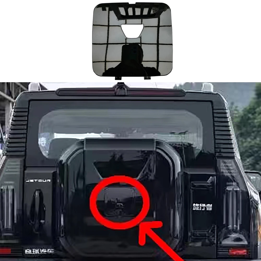 Car Rear Spare Tire Radar Hole Cover For Chery Jetour Traveler T2 2023 2024 2025 Exterior Modification Accessories