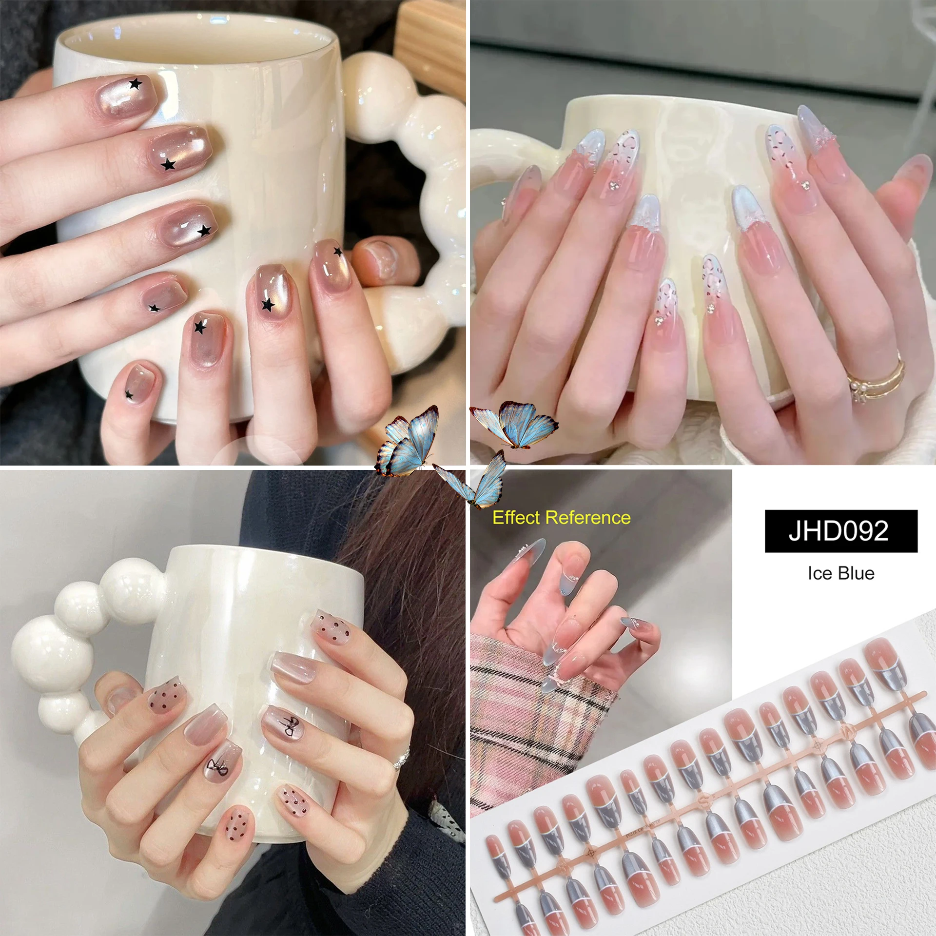 : Aangepaste pers op nagels