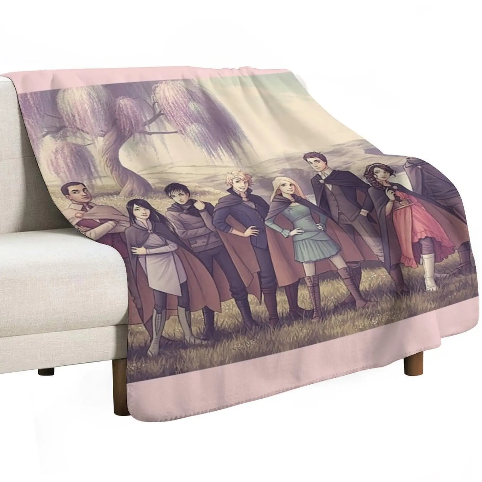 keeper of the lost cities character Throw Blanket Blankets For Bed Luxury Throw Large Winter beds Hair Blankets