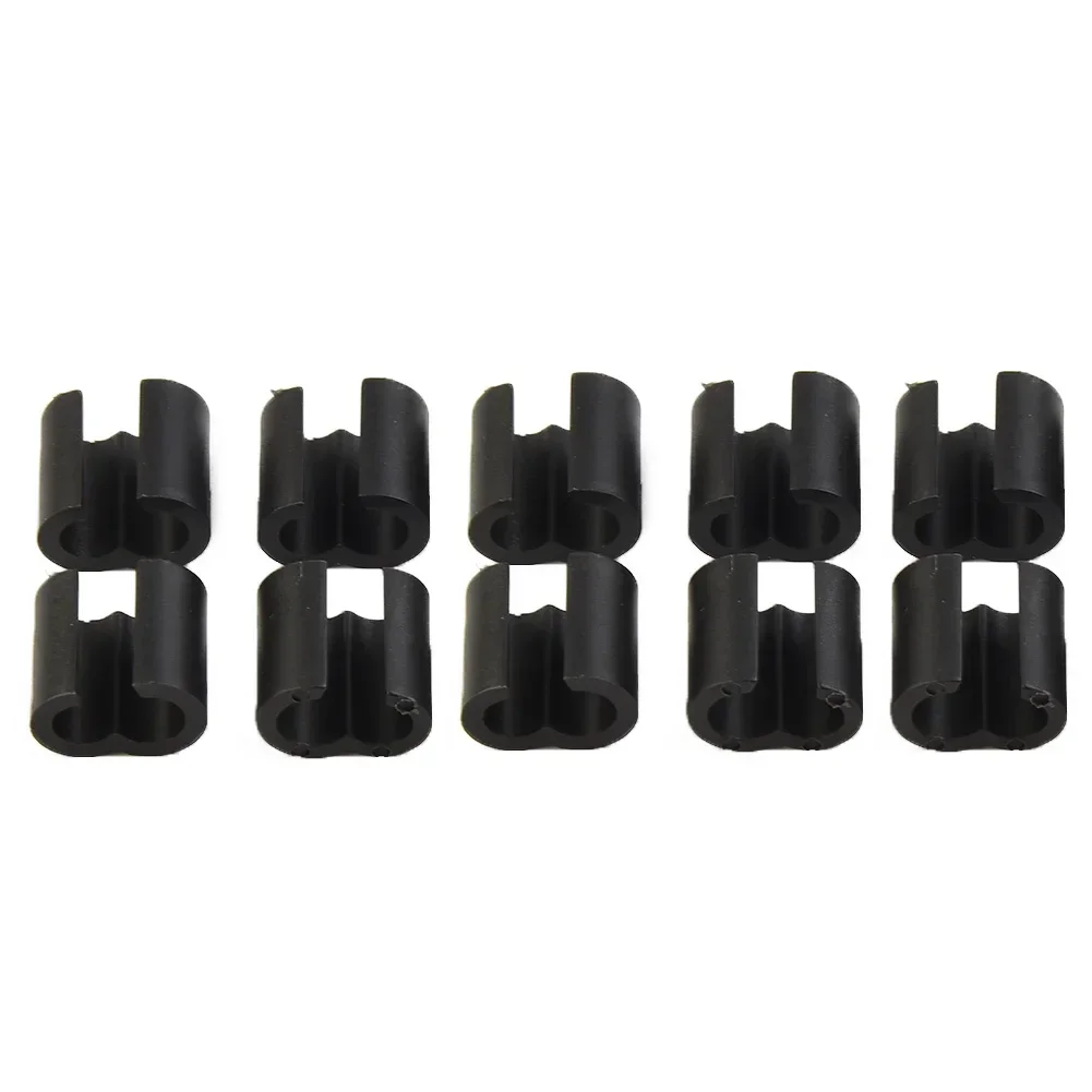 10pcs Disc Brake Cable Base Clips Mountain Bike Hydraulic Disc Brake Shift Cable Guide Hose Frame Fixture 4mm Bike Parts