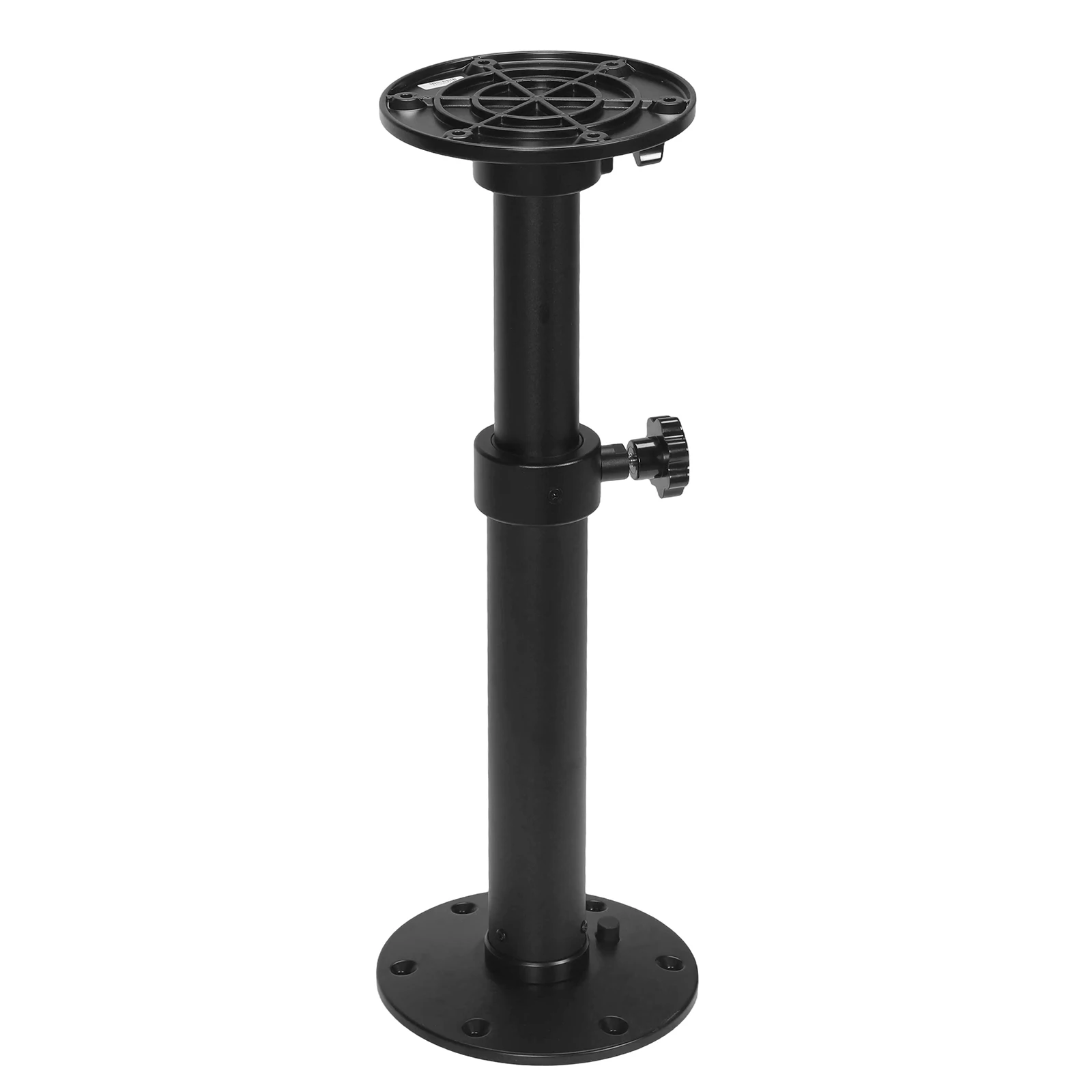 

RV Table Pedestal Stand Leg One-Leg Lifting System Aluminum Alloy Stand Base 27.5In for RVs Marine Boat Yacht