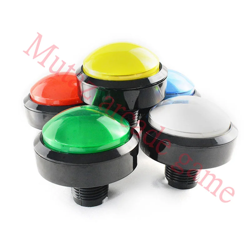 5Pcs/12V Arcade machine parts momentary illuminated start button switch 60mm dome LED arcade push butto