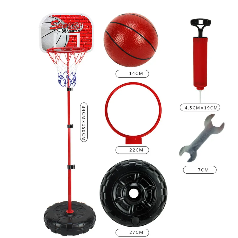 Support de basket-ball relevable créatif de 170CM, jouet amusant pour enfants, intérieur et extérieur, jouet de jeu de basket-ball pour enfants