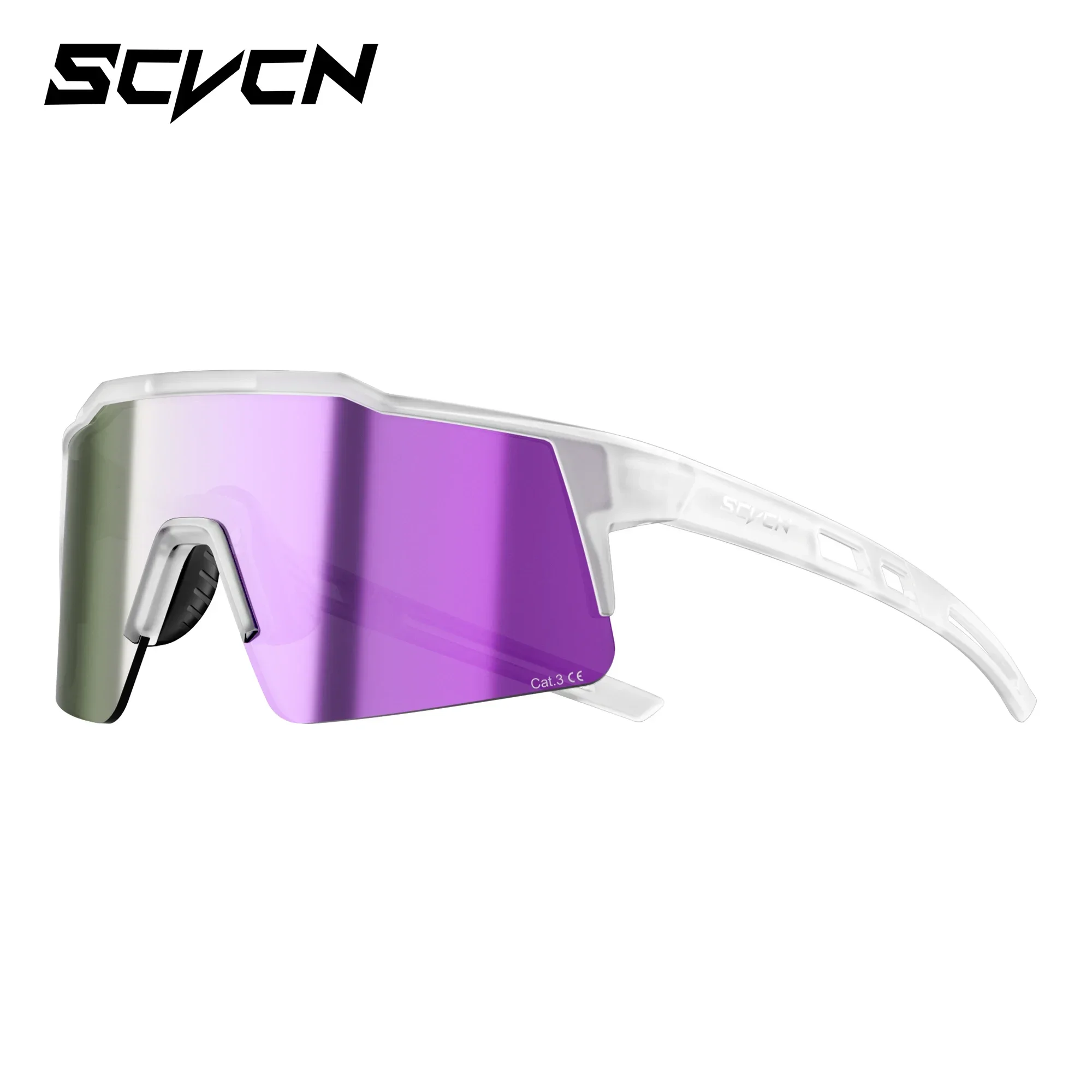 SCVCN Herren Photochrome Fahrrad-Sonnenbrille, Wanderbrille, Fahr- und Angelbrille, Damen Reise-, Golf-, MTB-, Fahrrad- und Pickleball-Brille – Detail 5
