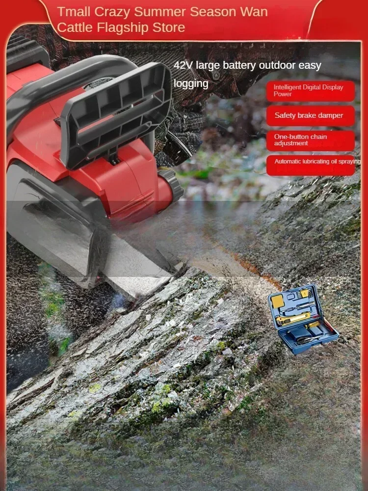 

High-power Battery-operated Chainsaw for Faster Cutting and Efficient Tree Removal