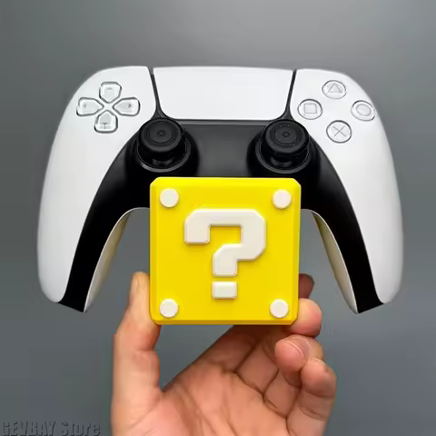 Question Mark Box Game Handle Base for PS4/PS5/Xbox Controller Creative Storage Decoration for Ps4 Accessories