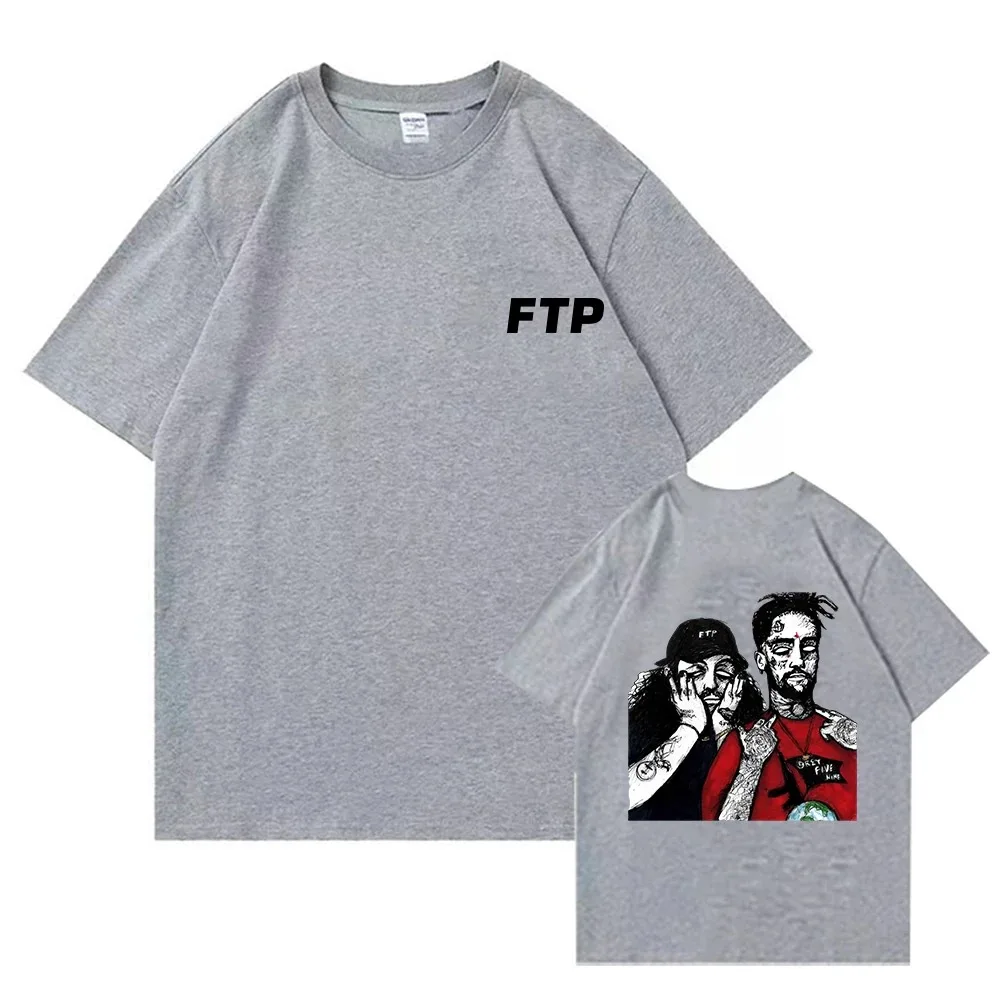 Hot Suicideboys Ftp T-Shirt Uomo Donna Harajuku Rap Harajuku Music Shirt Merch Hip Hop Retro T Shirt Gift Hip Hop Streetwear