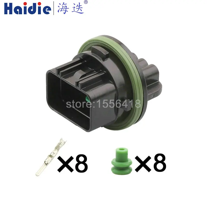 1-20sets 8 Pin Automotive headlight plug auto waterproof connector socket HP066-08021 for GL211-08021 Sonata MISTRA HP075-08030