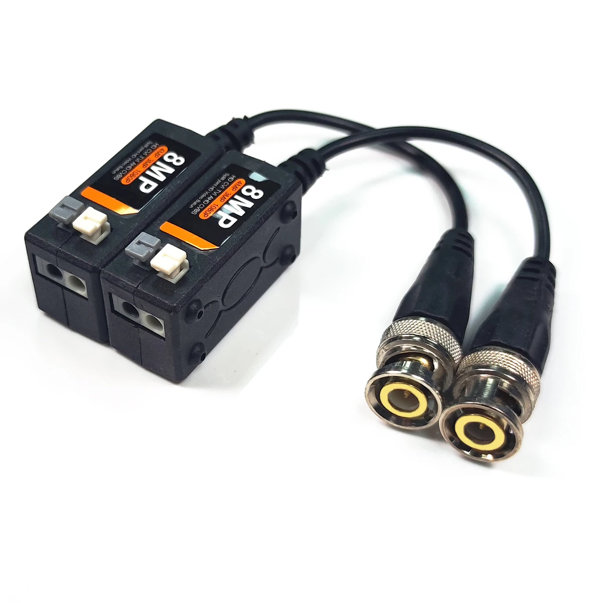 hit productPassive Video Balun 1 Channel BNC to UTP Transceiver 8MP AHD CVI TVI CVBS for Security System 400m Cat5e
