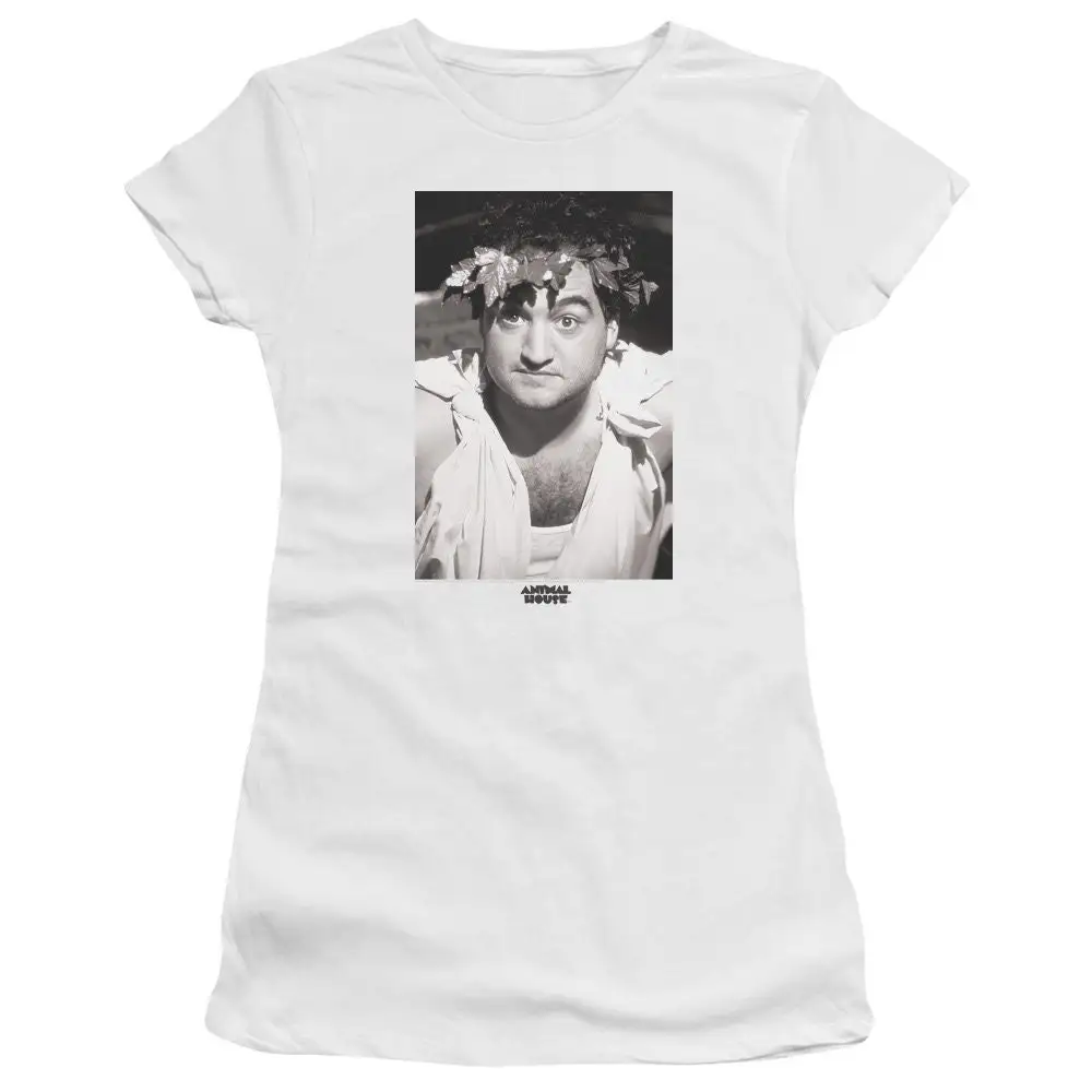 Animal House Bluto Portrait Juniors And Women White T Shirt