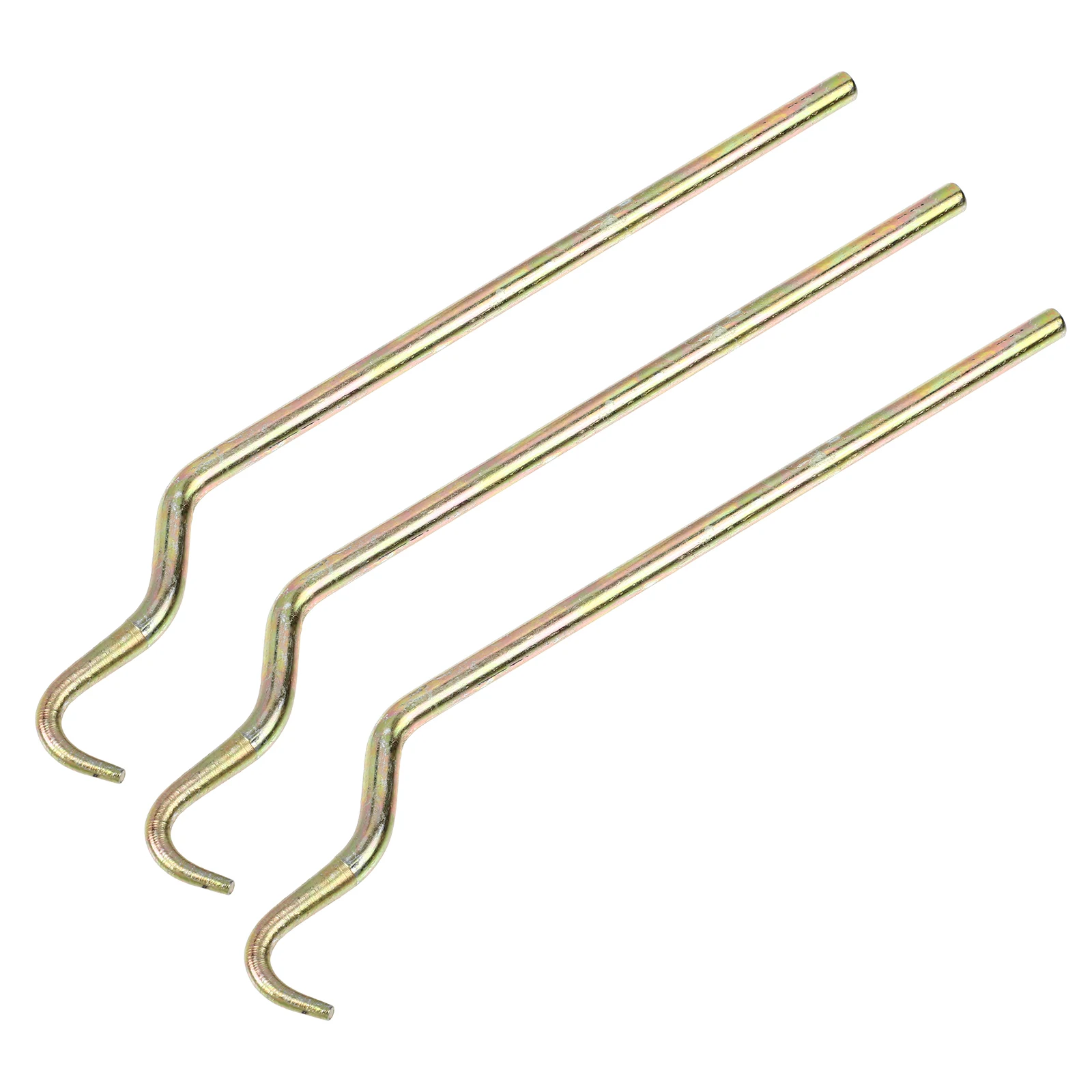 

3 шт., крючок для арматурной стяжки из нержавеющей стали, прочный компактный дизайн для легкой скручивания проволоки, строительный инструмент, ручная арматурная стяжка, проволока