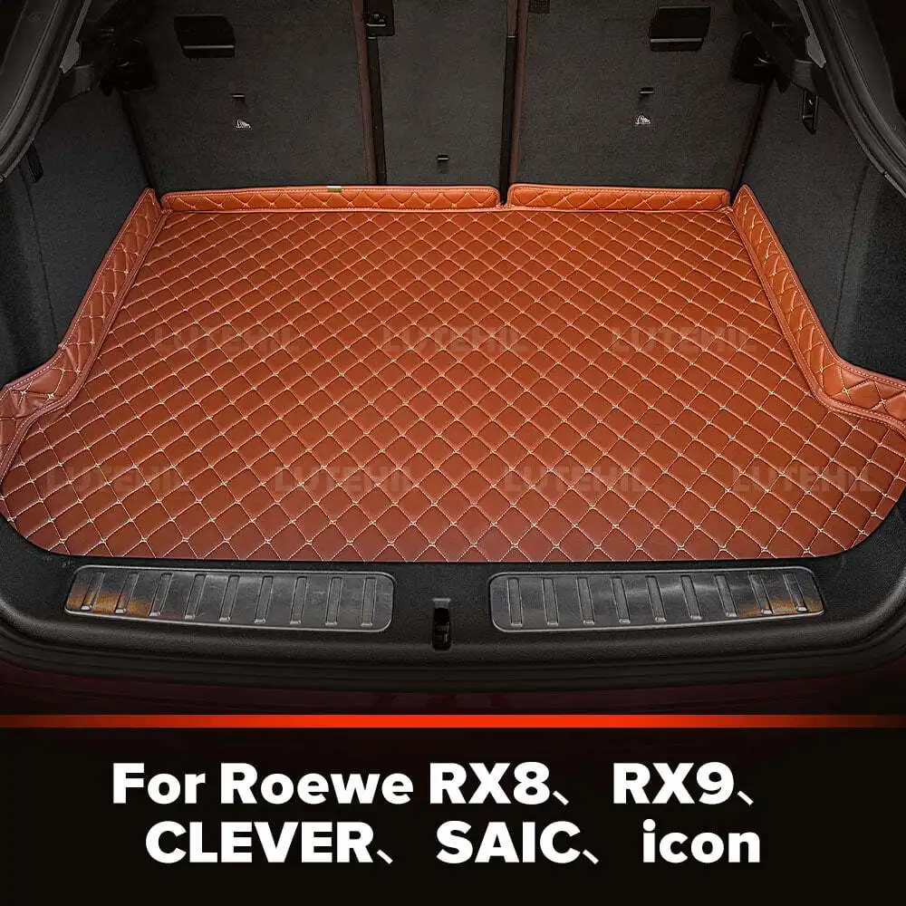 

For Roewe RX8、RX9、Clever、Saic、icon Custom Car Trunk Mat Anti-dirty Pad Protective Pad Cargo Liner Auto Interior Accessories