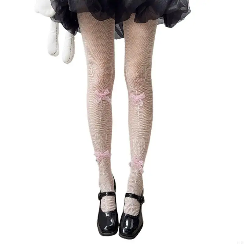 

195E Women Patterned Tights Stockings Heart Pantyhose Stockings Leggings