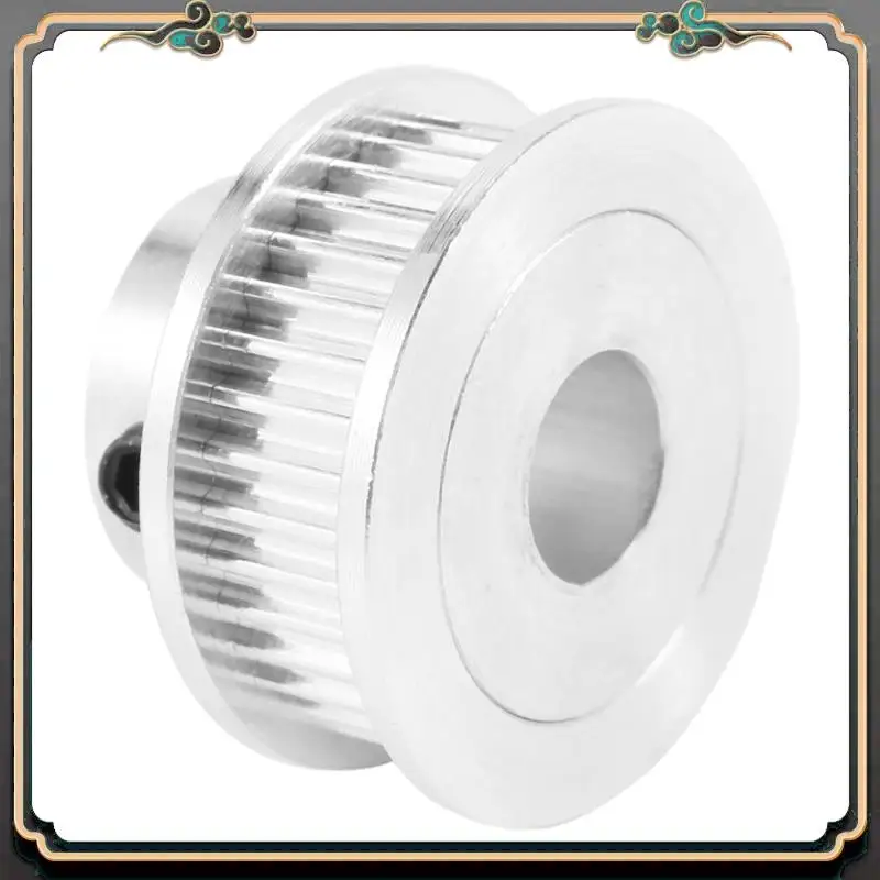 Reliable-3X Aluminum GT2 36 Teeth 8Mm Bore Timing Belt Pulley Flange Synchronous Wheel For 3D Printer