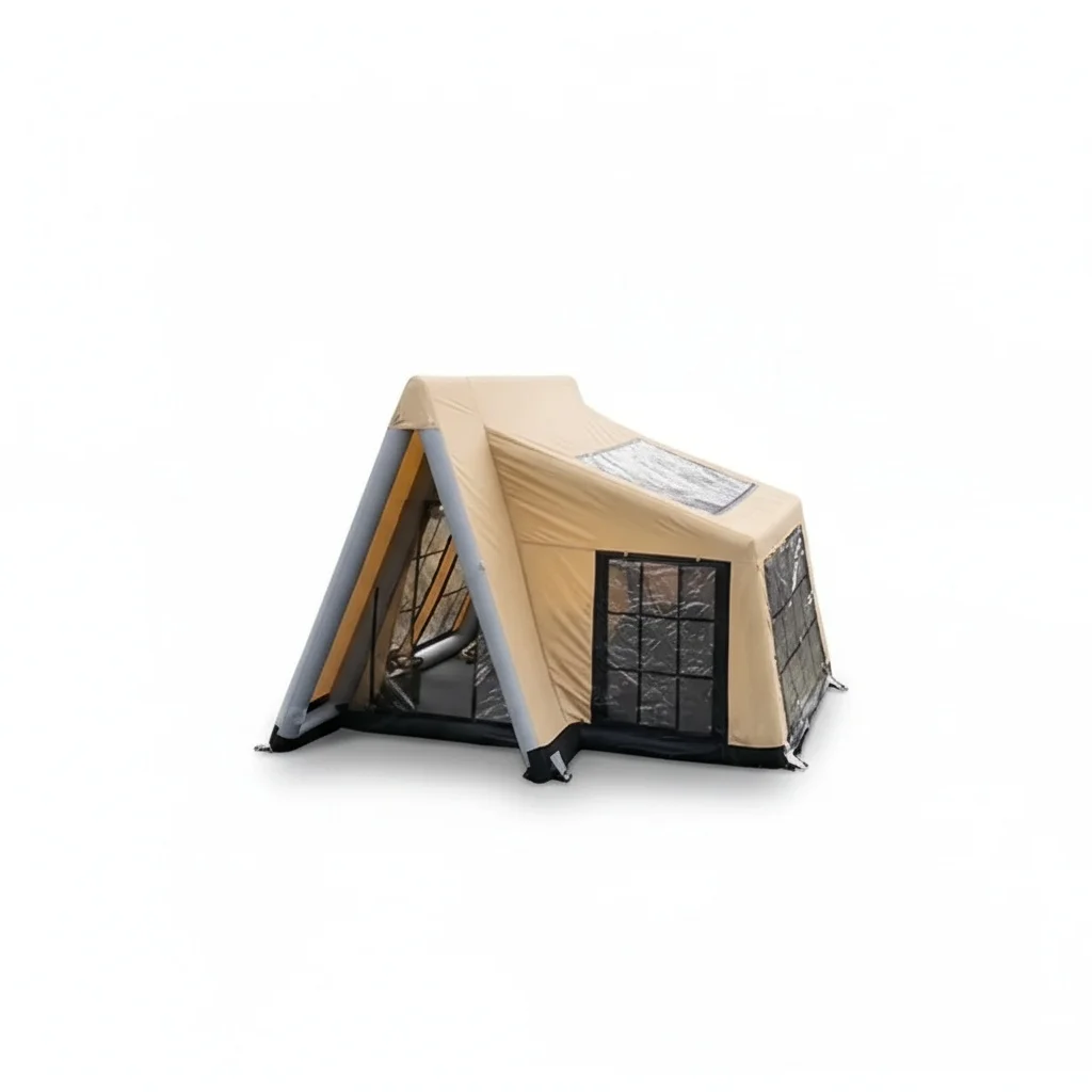 

Portable Inflatable Camping Tent, Folding Travel Tent For Family Hiking, Heavy Duty RV Camping Tent For Outdoor Adventures