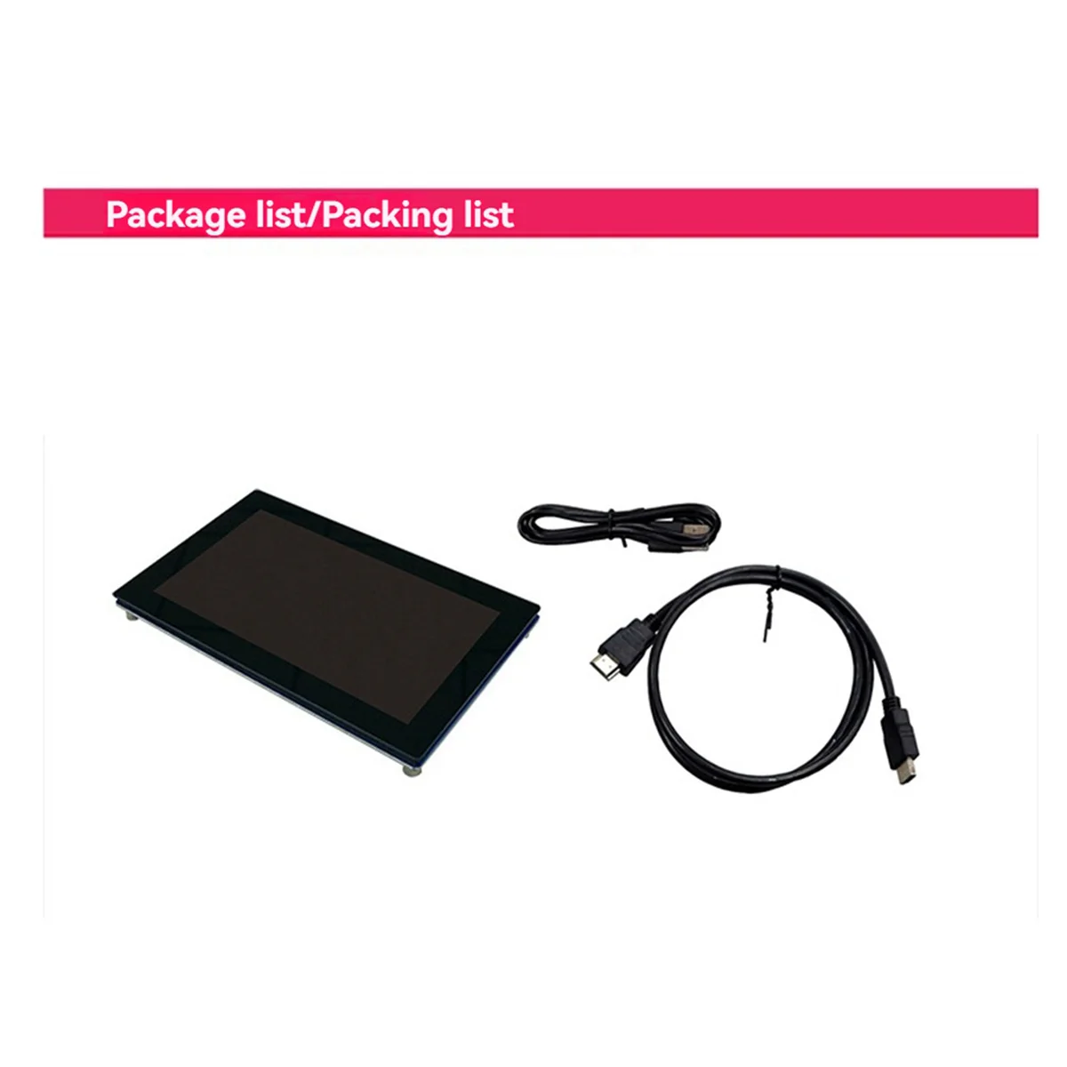 Écran Tactile Itif pour Raspberry Pi 5, 5 Pouces, Compatible HDMI, 4B/3B/Orange Pi LCD